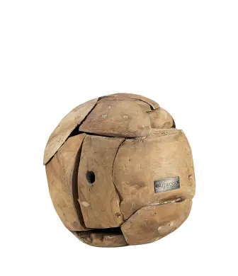 Vail Globe Dekoration Återvunnet Trä