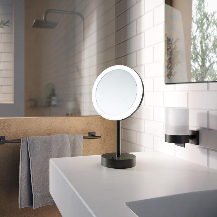 Smink- & Rakspegel Outline x5 med LED/Dual Light