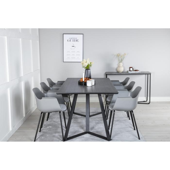 Rektangulär matgrupp Marina, Comfort