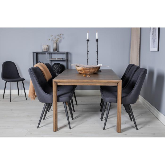 Rectangular Dining Set Slider, Velvet Deluxe