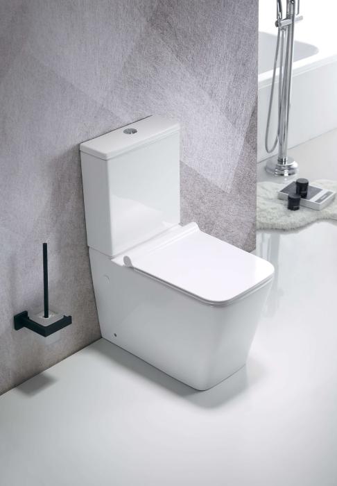 Toalett MOON Golvstående Vit