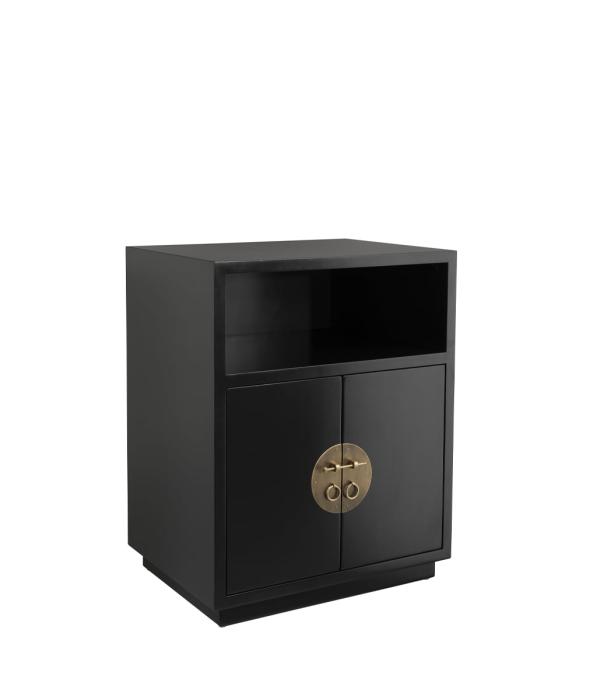 Macao Sängbord Svart Björkfanér