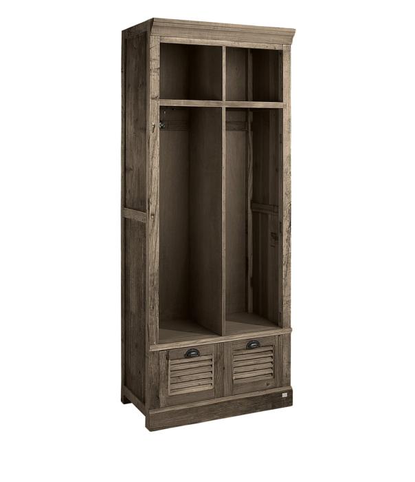 Elmwood Klädskåp Öppet 80x200x50cm