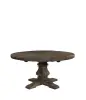 Salvage Matbord Old Elm Runt
