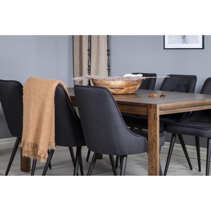 Rectangular Dining Set Slider, Velvet Deluxe