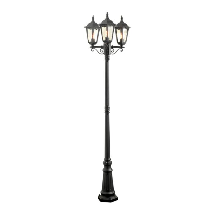 Lyktstolpe Firenze 3-arm E27 2.2m