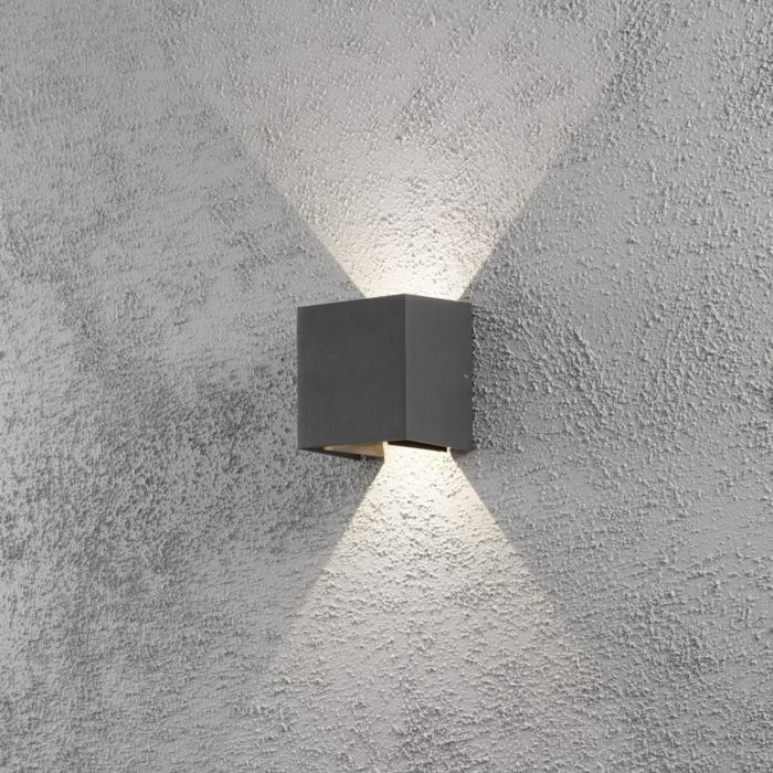 Vägglampa Ute Cremona HP-LED 2x3W 13.5 cm