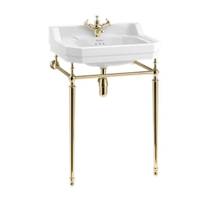 Tvättställ Edwardian 61 cm 1 Blandarhål med Ställning