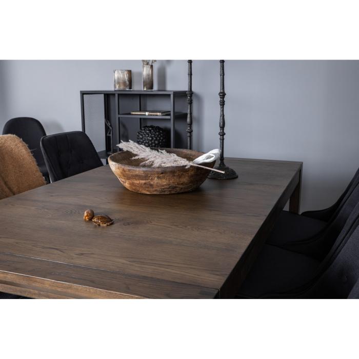 Rectangular Dining Set Slider, Velvet Deluxe