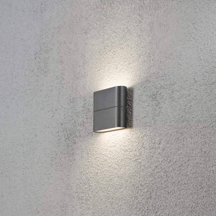 Vägglampa Ute Chieri HP-LED 2x3W