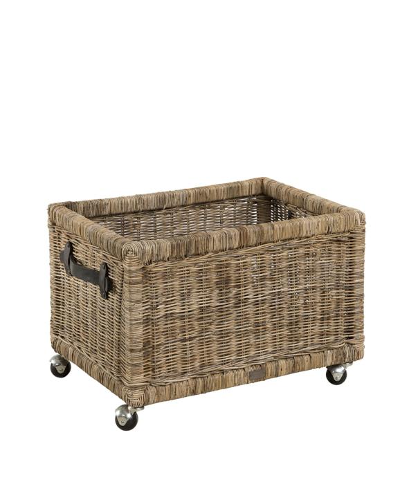 Storage Korg på Hjul Grey Lacak 60x42x45cm