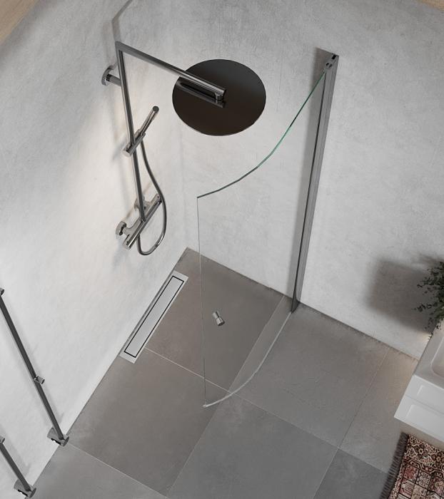 Duschdörr Spirit Rund