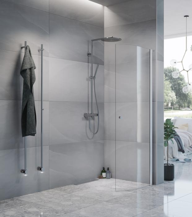 Duschdörr Spirit Rund