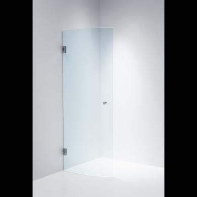 Duschd&ouml;rr Halv Corny Design Klarglas