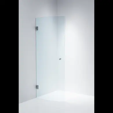 Duschd&ouml;rr Halv Corny Design Klarglas