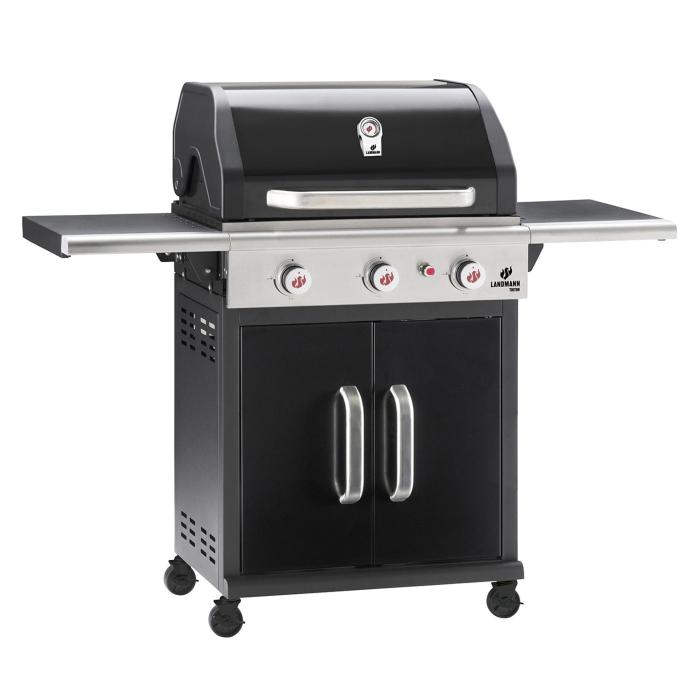 Gasolgrill Triton FlexX PTS 3.0 Svart 12932