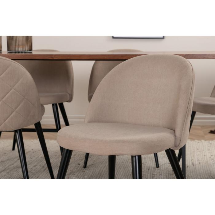 Rektangulär matgrupp Uno, Velvet