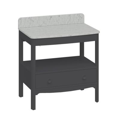Kommod med Tv&auml;ttst&auml;ll Golvst&aring;ende Guild 85 cm med Handtag & B&auml;nkskiva