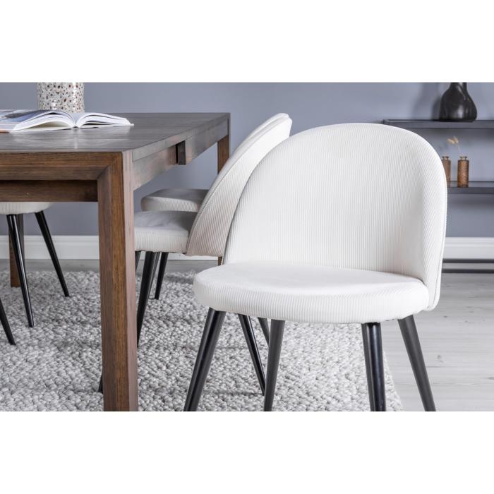 Rektangulär matgrupp Slider, Velvet
