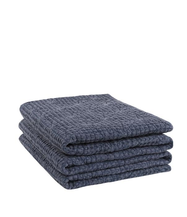 Antoni Sängöverkast Navy Blue 260x260cm