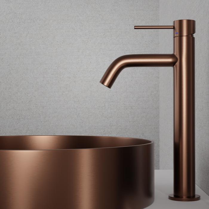 Tvättställsblandare Voyage High Steel