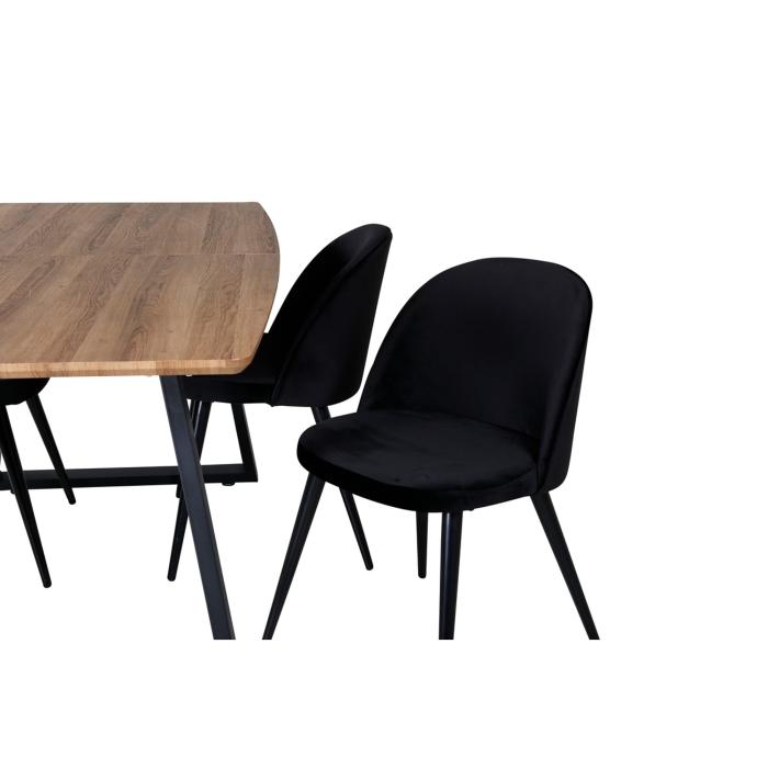 Rektangulär matgrupp Inca, Velvet