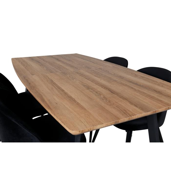 Rektangulär matgrupp Inca, Velvet