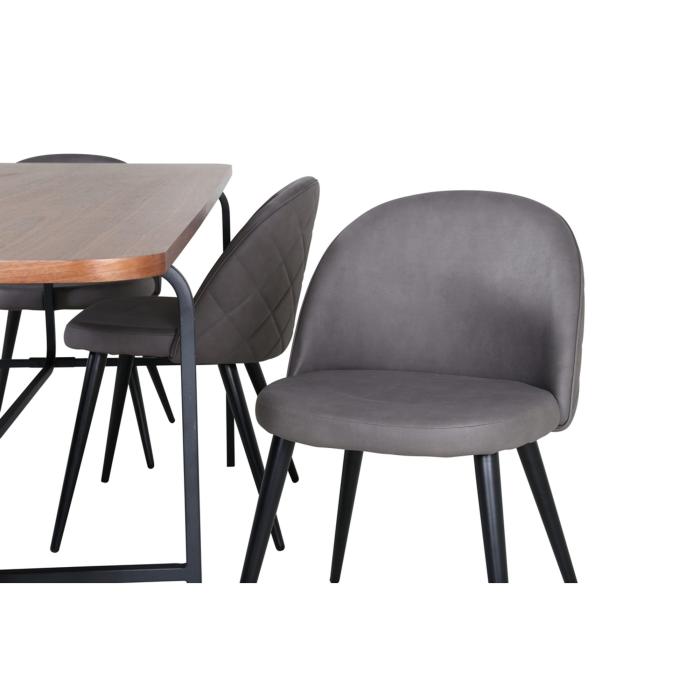 Rektangulär matgrupp Uno, Velvet