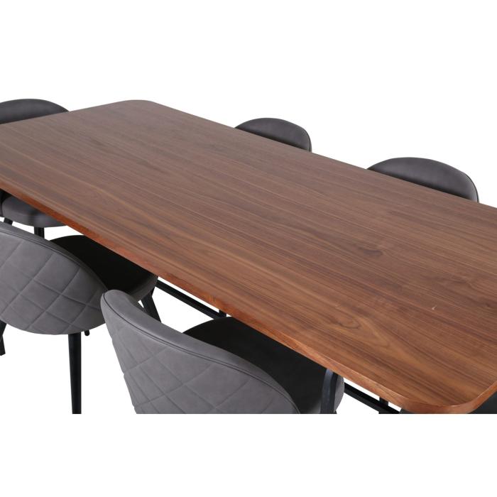 Rektangulär matgrupp Uno, Velvet