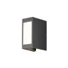 V&auml;gglampa Ute Cremona HP-LED 3x3W M&ouml;rkgr&aring; 8 cm