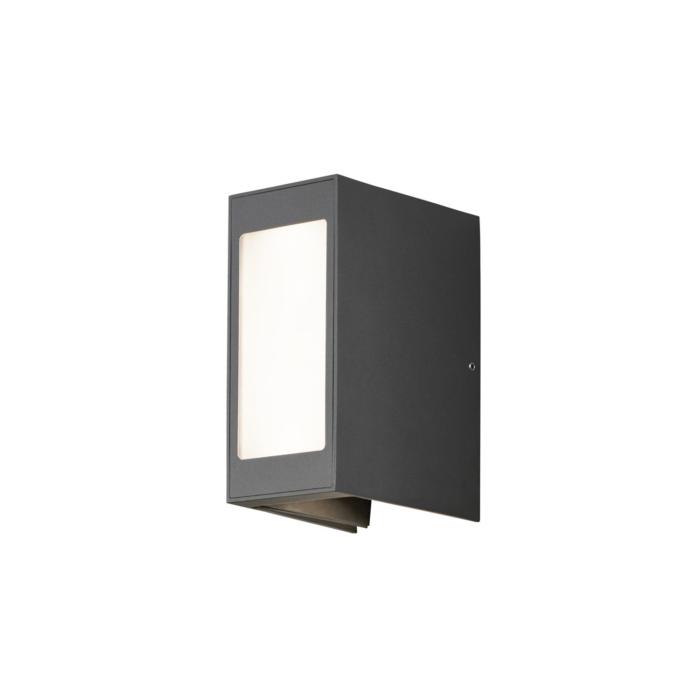 Vägglampa Ute Cremona HP-LED 3x3W Mörkgrå 8 cm