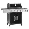 Gasolgrill Triton 4.1 maxX Svart 12968