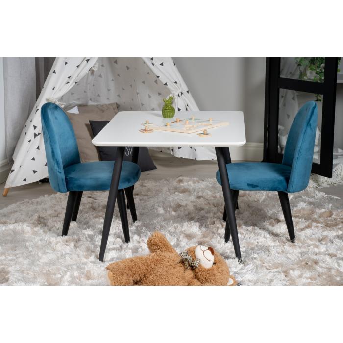 Rektangulär matgrupp Velvet, Polar