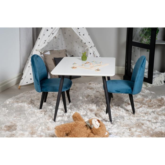 Rektangulär matgrupp Velvet, Polar