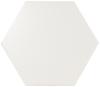 Hexagon White Matt 14,2x16,4