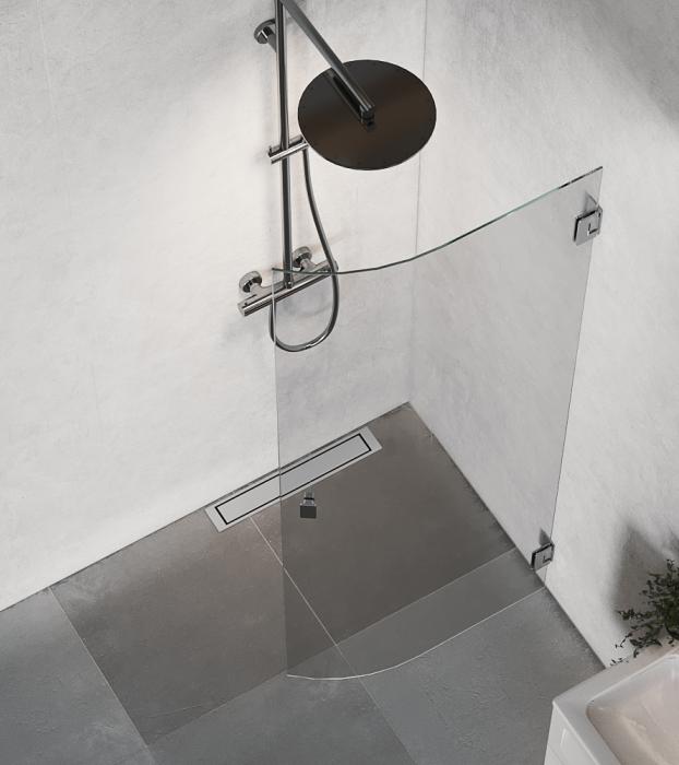 Duschdörr Grace Rund