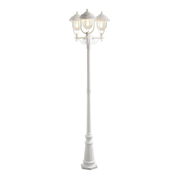 Lyktstolpe Parma 3-arm E27 2.18m
