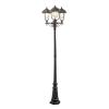 Lyktstolpe Parma 3-arm E27 2.18m