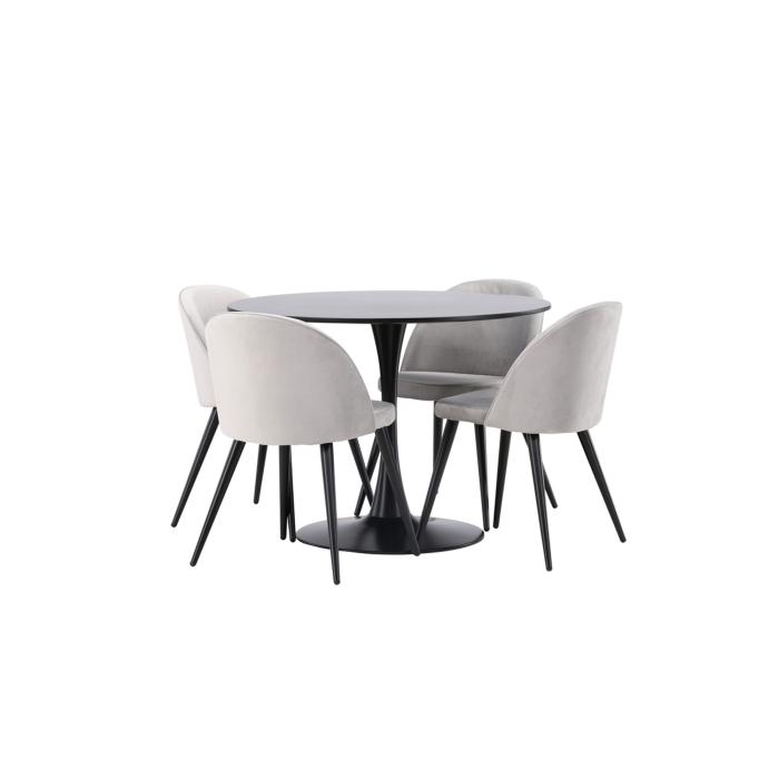 Rund matgrupp Glade, Velvet
