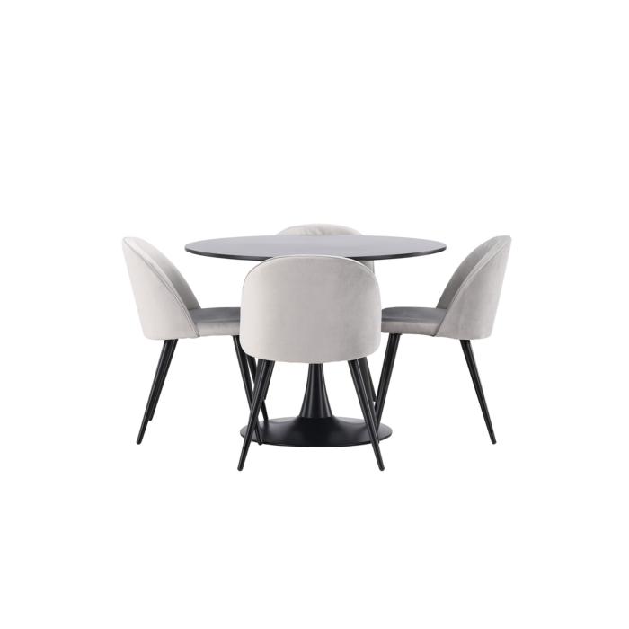 Rund matgrupp Glade, Velvet