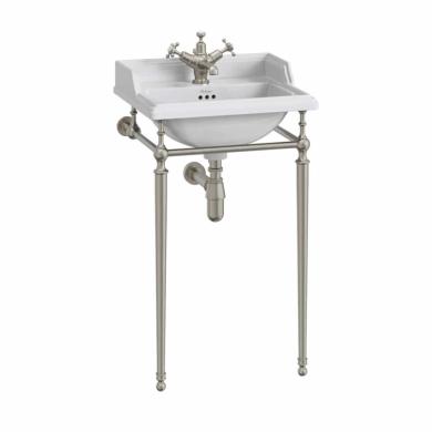 Tv&auml;ttst&auml;ll Classic 50 cm 1 Blandarh&aring;l med St&auml;llning i Borstad Nickel
