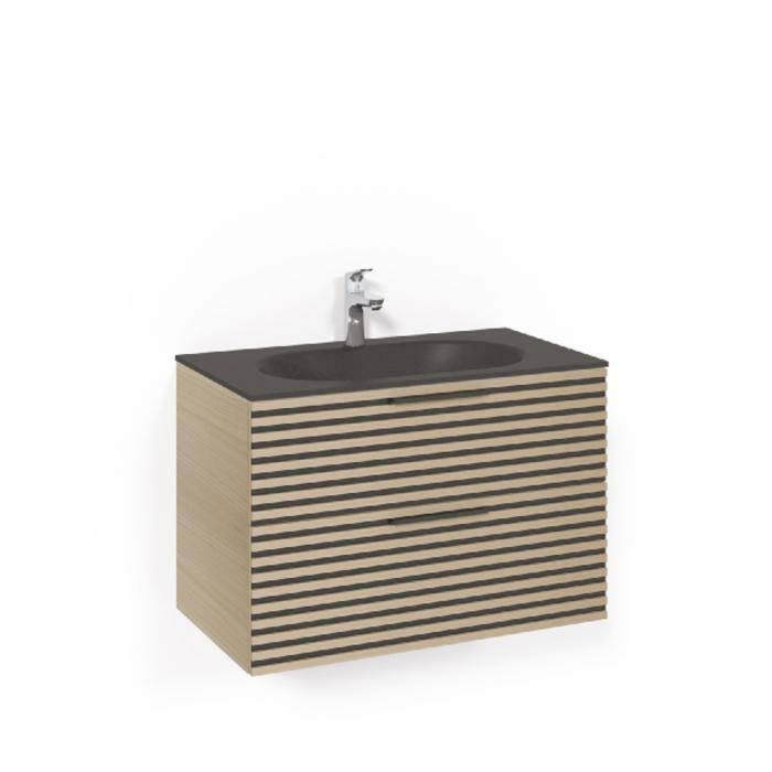 Kommod Crown 800 Glastvättställ Edge