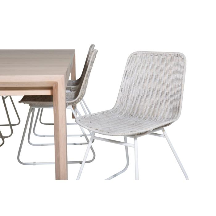 Rectangular Dining Set Slider, Cirebon