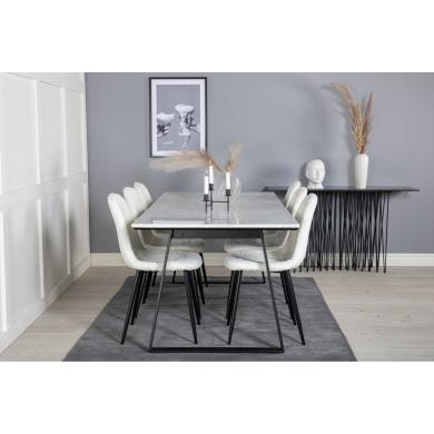 Rectangular Dining Set Estelle, Polar