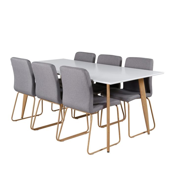 Rektangulär matgrupp Polar, Mace