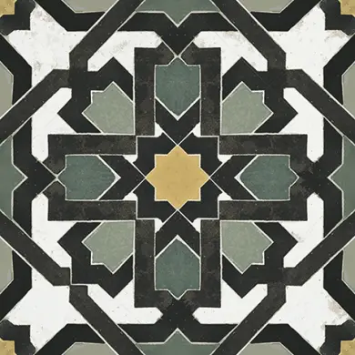Vintage 20 Green 15, 20x20