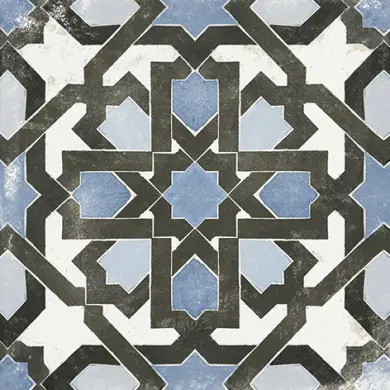 Vintage 20 Blue 2, 20x20