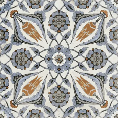 Vintage 20 Blue 5, 20x20
