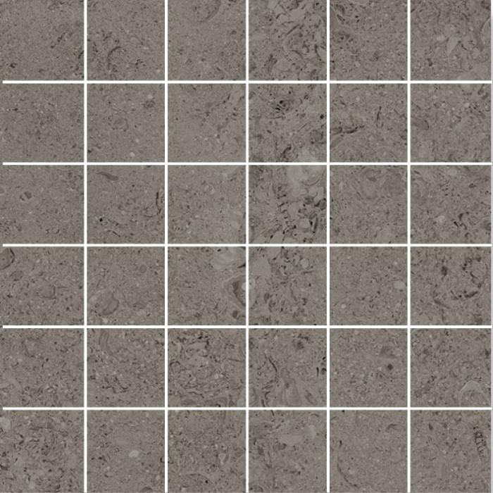 Mosaik Shell Dark Grey 4,8x4,8