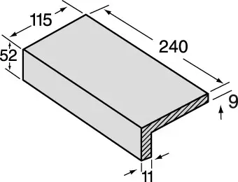 Trappnos 4822-130 11,5x24